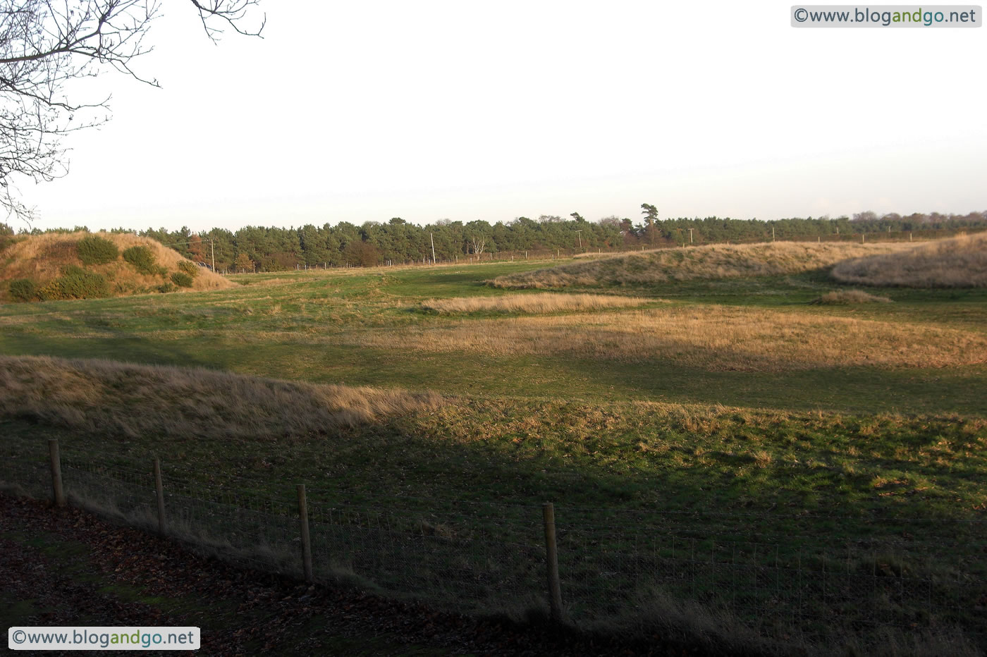 Sutton Hoo - Burial mounds including mound 2